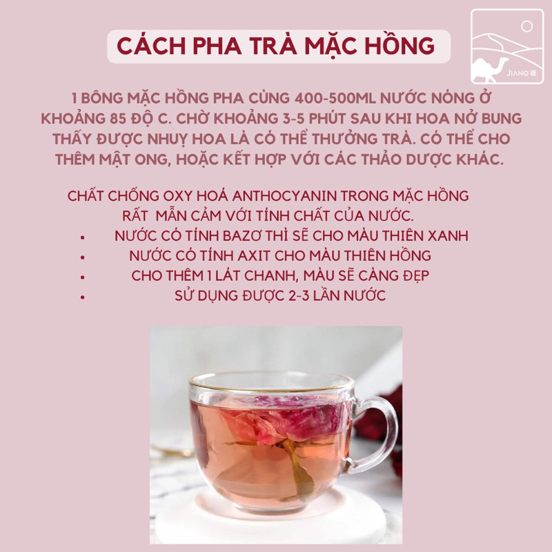 Trà Hoa Hồng Vân Nam Jiang loại Thượng Hạng nấu trà sữa Vân Nam