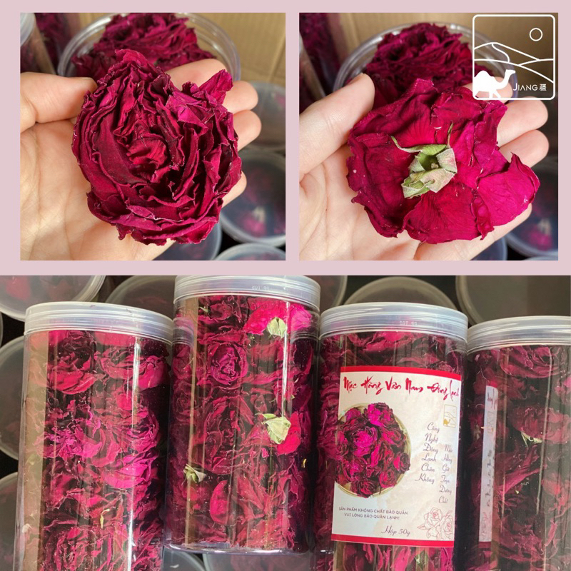 Trà Hoa Hồng Vân Nam Jiang loại Thượng Hạng nấu trà sữa Vân Nam