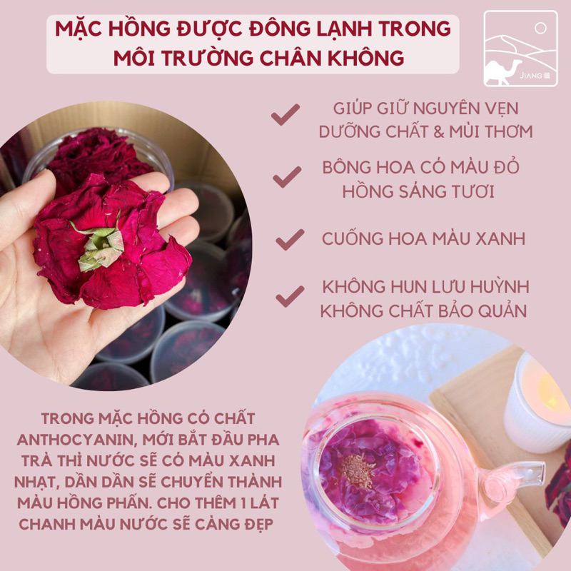 Trà Hoa Hồng Vân Nam Jiang loại Thượng Hạng nấu trà sữa Vân Nam