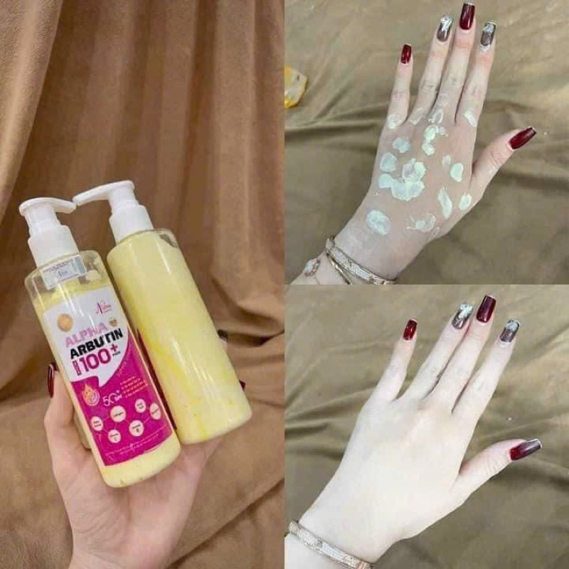 Kích ủ trắng Alpha Arbutin Nicos Chính Hãng