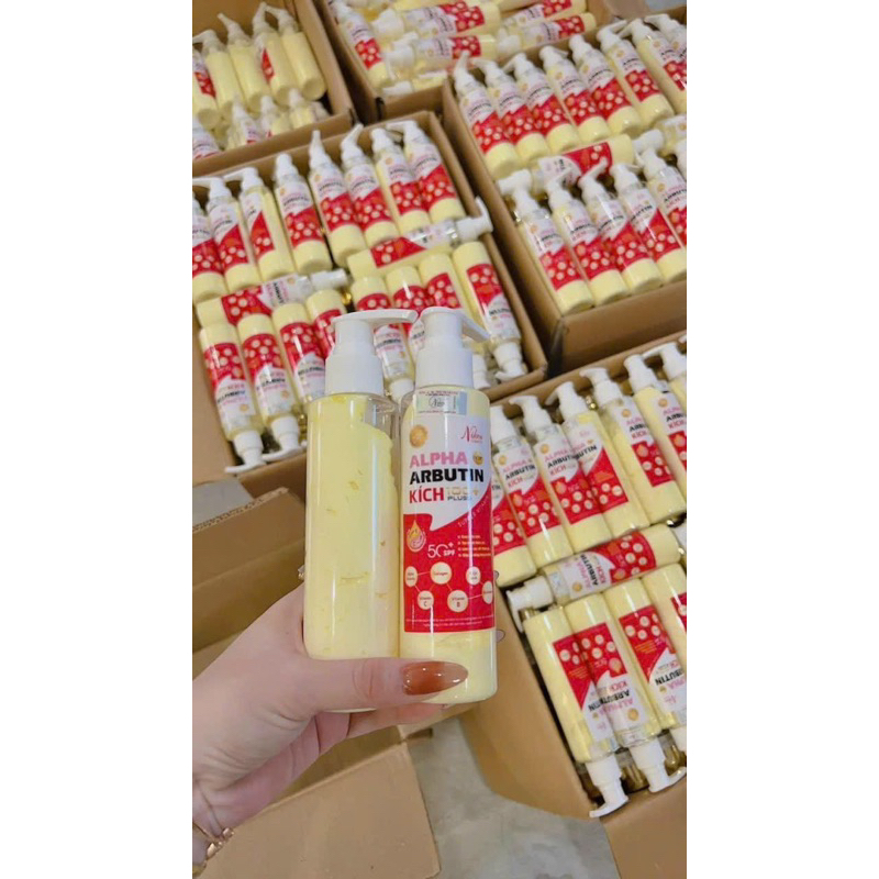 Kích ủ trắng Alpha Arbutin Nicos Chính Hãng