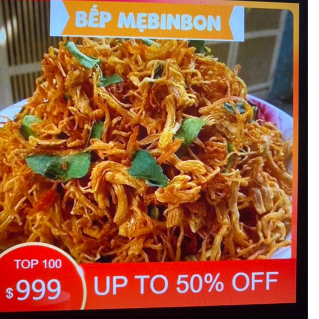 500gr Khô gà lá chanh