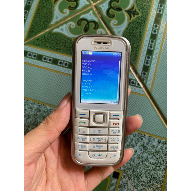 Điện thoại Nokia 6233 zin không nắp pin