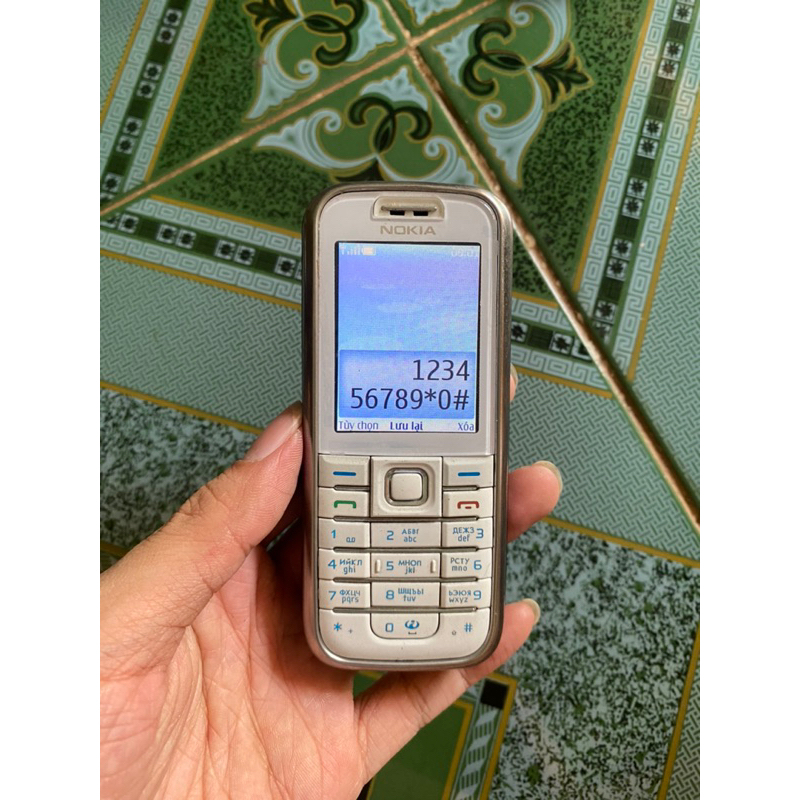 Điện thoại Nokia 6233 zin không nắp pin