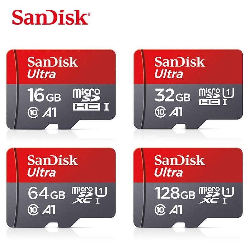 Thẻ nhớ Sandisk 4GB 8GB 16GB 32GB 64GB 128GB Tặng Kèm Vỏ Thẻ Micro SDHC 80MB / s TF Thẻ Nhớ Cho Camera,Điện Thoại | BigBuy360 - bigbuy360.vn