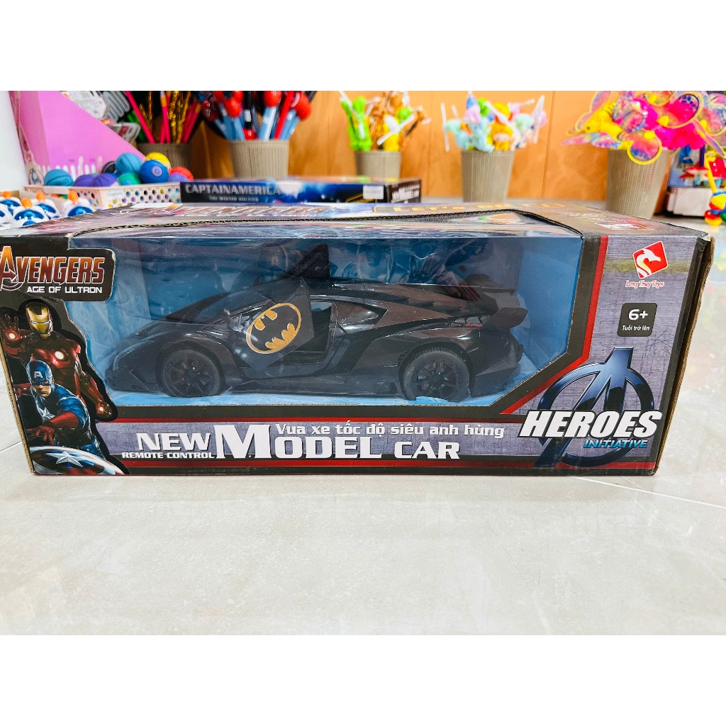 Xe ô tô điều khiển từ xa - XE NGƯỜI DƠI Badman