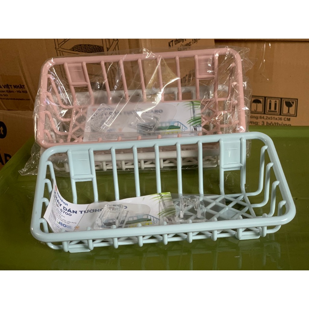 Khay dán tường caro Việt Nhật 5700 Khay giá để đồ rửa bát