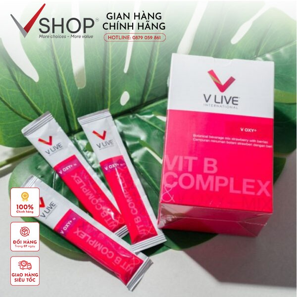 V-Oxy+ Sản phẩm tuần hoàn máu não, cung cấp Oxy đến tế bào, nhập khẩu của Vlive international Việt Nam