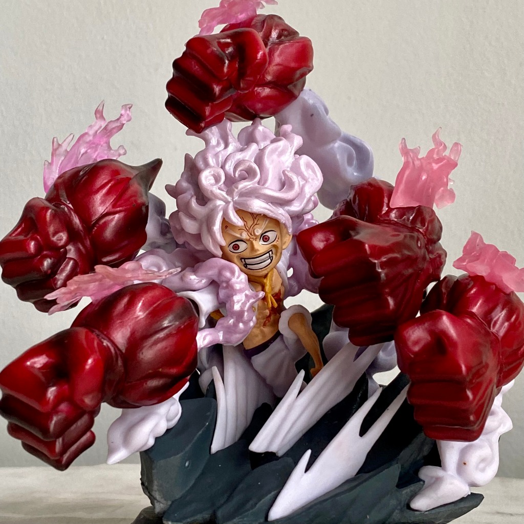 Mô hình Luffy gear 5 TH studioF2 - Mô hình luffy 5 đấm cao 15CM - One piece figure luffy