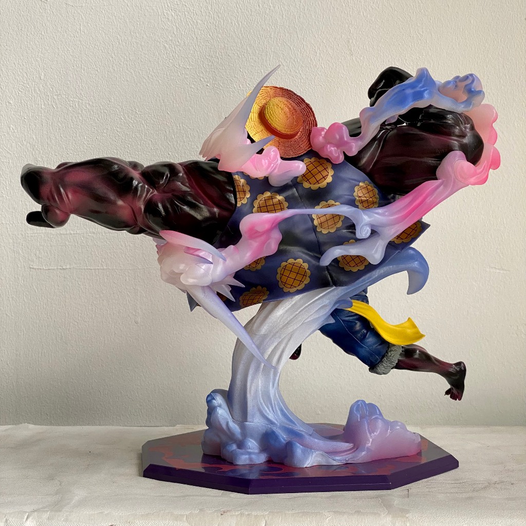 Mô hình Luffy gear 4 PopmaxF1 cực nét - Mô hình luffy gear 4 cao 26CM dài 30CM - Luffy vs Doflamingo