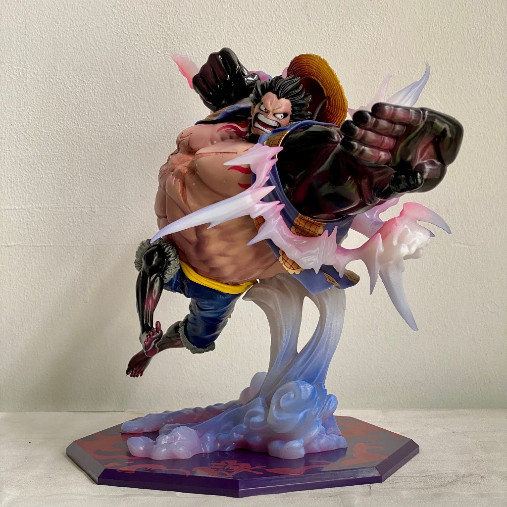 Mô hình Luffy gear 4 PopmaxF1 cực nét - Mô hình luffy gear 4 cao 26CM dài 30CM - Luffy vs Doflamingo