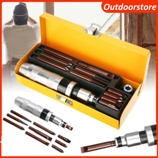 Bộ tô vít đóng đảo chiều cao cấp Kapusi JAPAN 12 chi tiết thép S2 siêu cứng, có mũi vít nhổ ốc gãy, vặn ốc vít hư toét