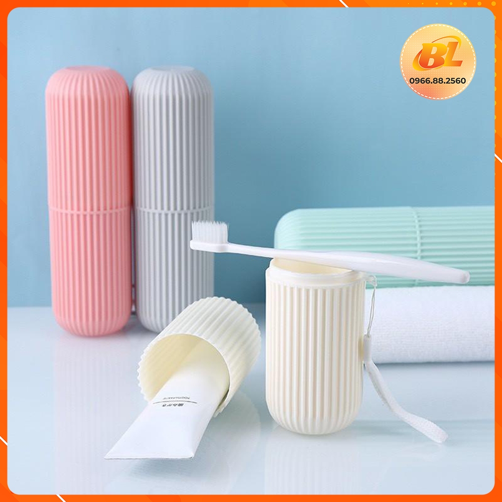 Hộp đựng bàn chải kem đánh răng du lịch ống đựng đồ đa chức năng tiện dụng - Giadungbaolong192