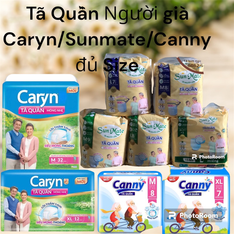 Set 2 miếng Tã người lớn Sunmate/Caryn/Merzy