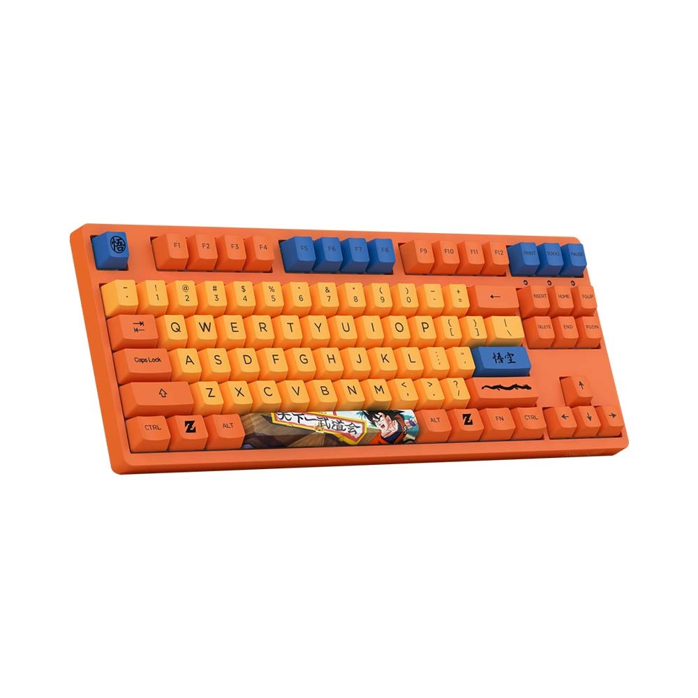 Bàn phím cơ TKL không dây AKKO 3087 RF Dragon Ball Z - Goku