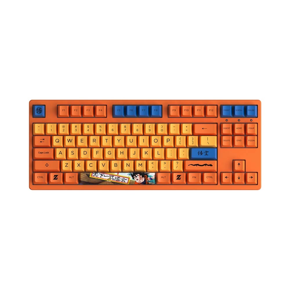 Bàn phím cơ TKL không dây AKKO 3087 RF Dragon Ball Z - Goku