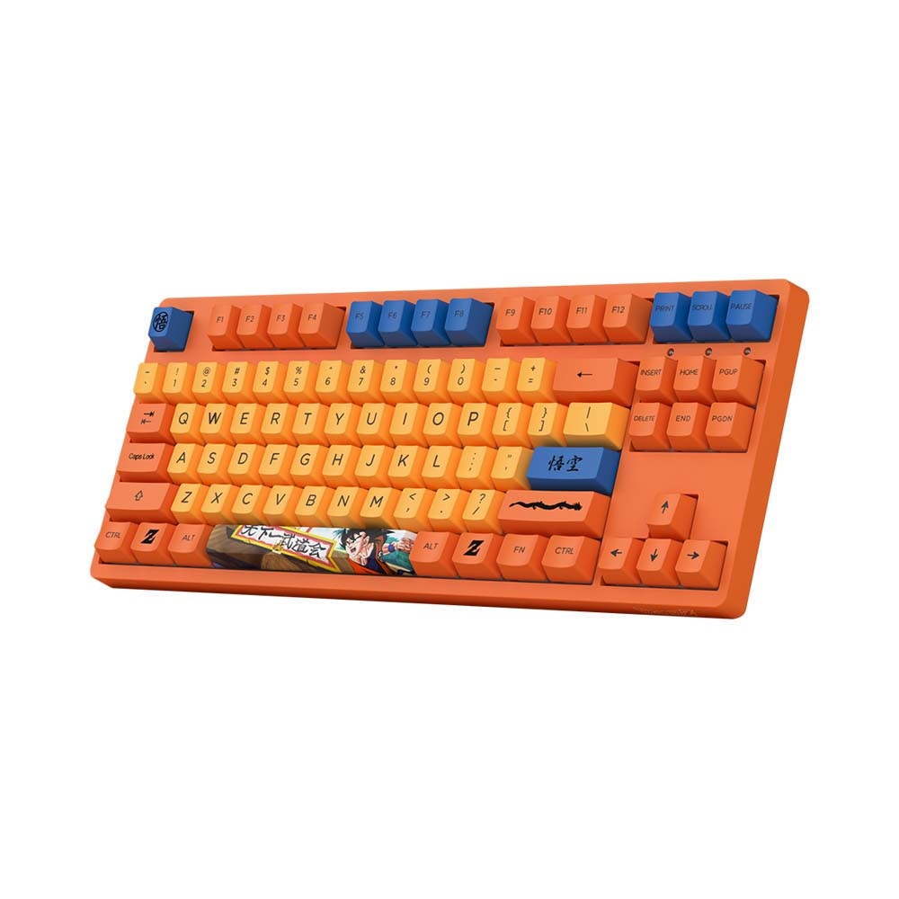 Bàn phím cơ TKL không dây AKKO 3087 RF Dragon Ball Z - Goku