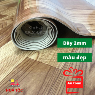 Thảm trải lót sàn simili vân gỗ dày 1.6mm , miếng simili dán sàn giả gỗ nền nhựa pvc nhám chống trượt
