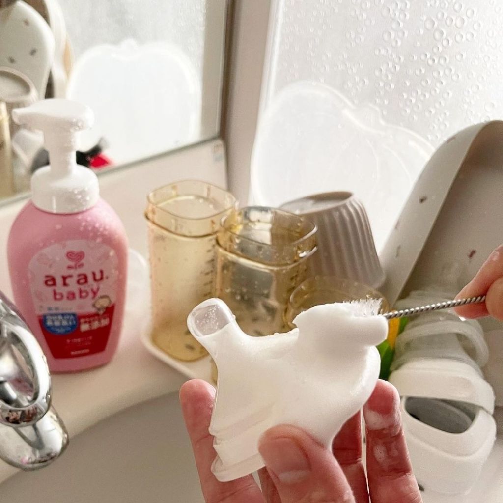 Nước RỬA BÌNH ARAU Baby Nhật CHAI 500ML/TÚI 450ML