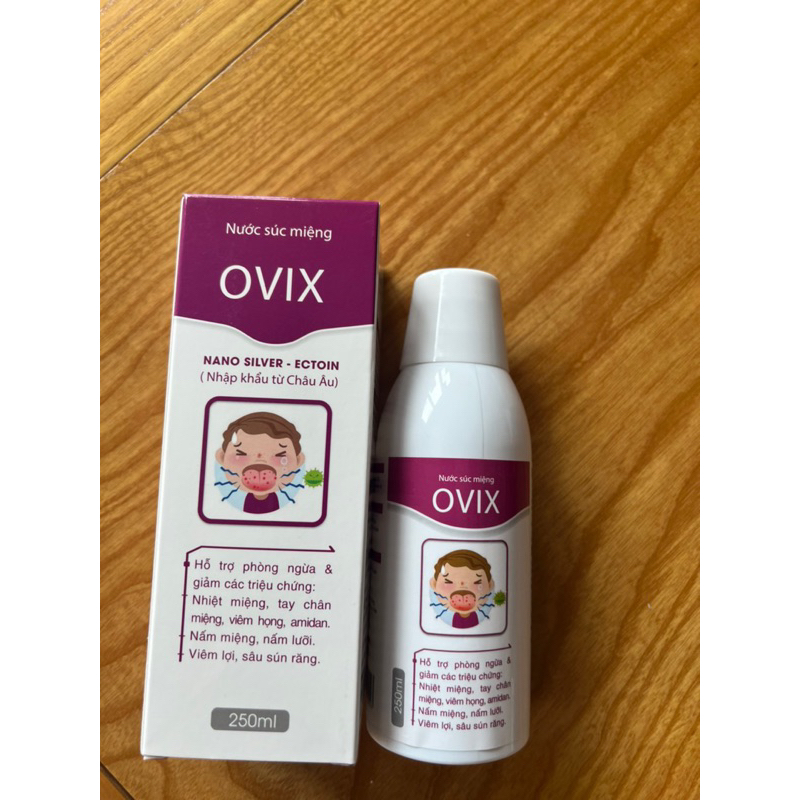 Nước súc miệng Ovix chai 250ml