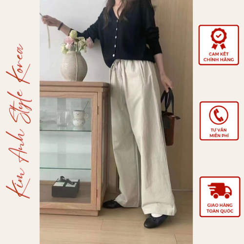 Quần Thô Ống Suông Hàn Quốc (Có Sẵn - Loại 1) 🍂