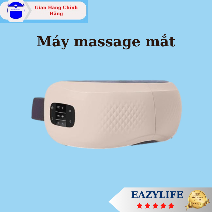 Máy Massage mắt Eazylife , hỗ trợ giảm đau mỏi mắt, xoa bóp thư giãn đôi Mắt
