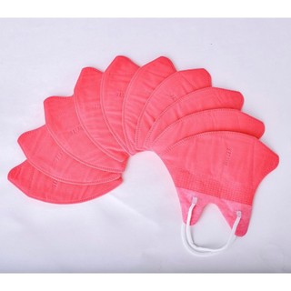  Khẩu Trang 5D 4Ukorea, Màu Cá Tính, 3 Lớp Lọc Khuẩn, Bụi Mịn, Quai Thun, Thiết Kế Thời Trang.