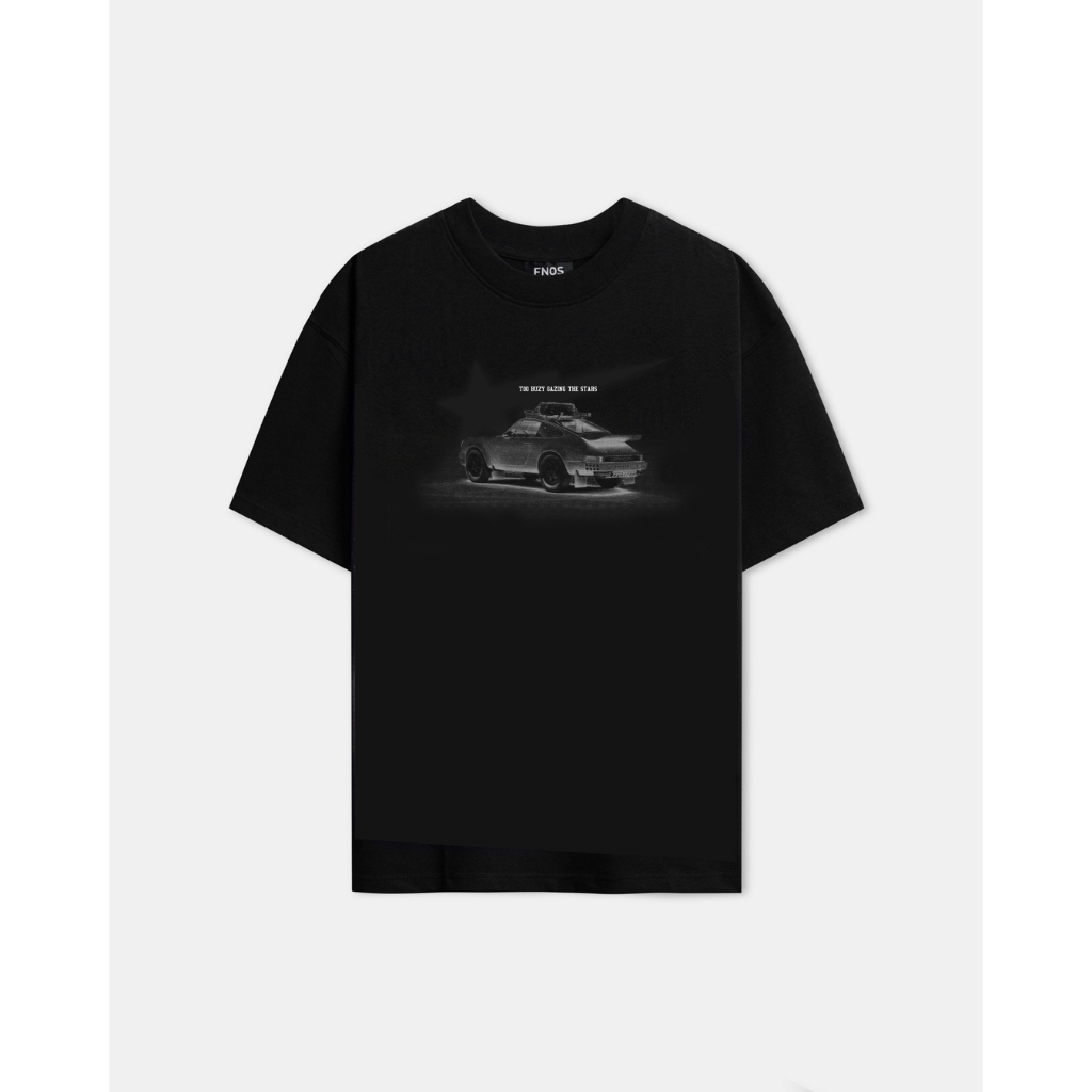 Áo Thun Unisex Form Overfit STARGAZING CAR TSG 100% Cotton - Local Brand Chính Hãng