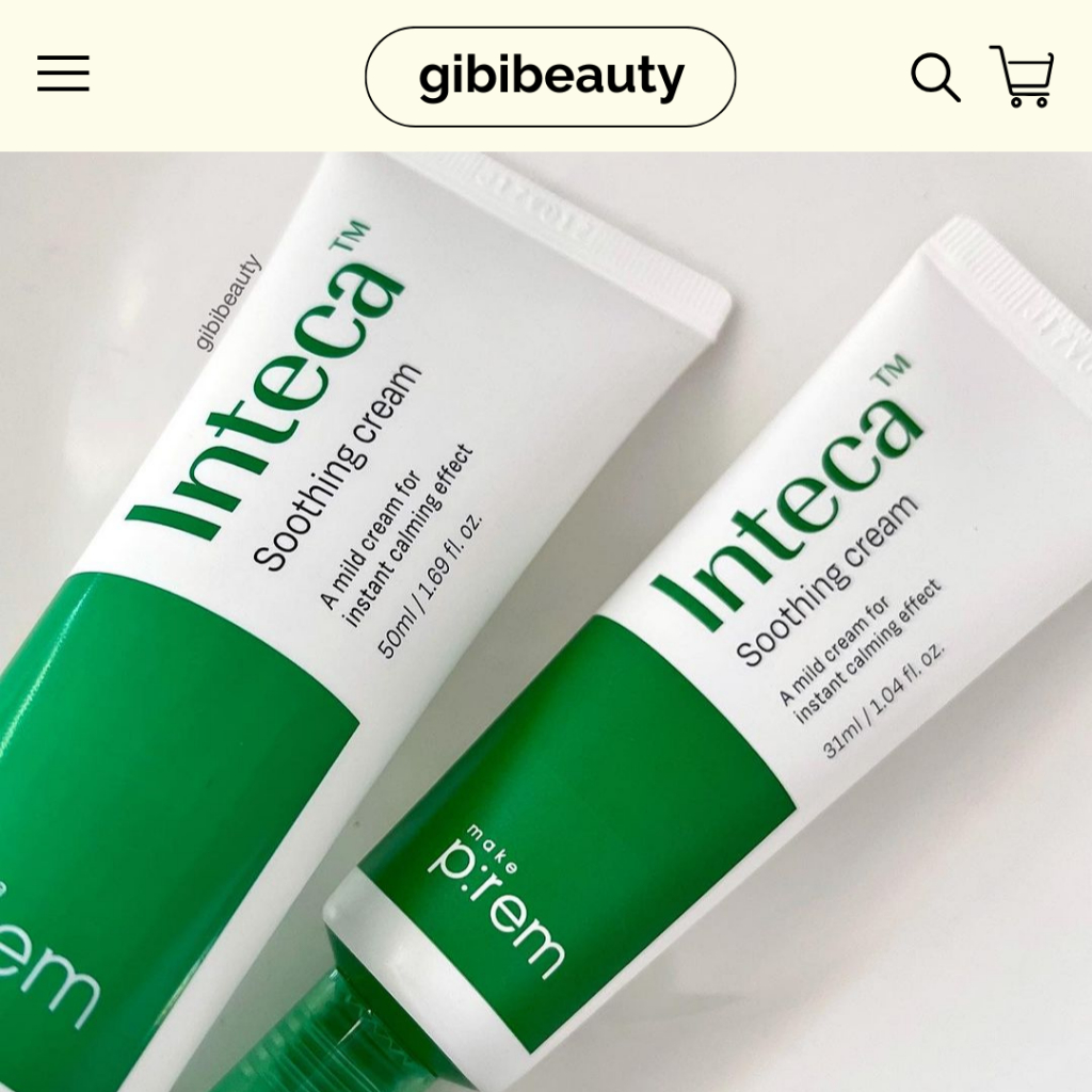 Kem dưỡng MAKE PREM Inteca Soothing Cream