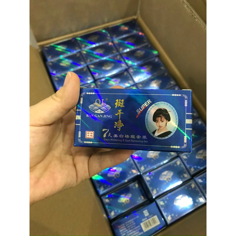 Combo kem nám QL ngày đêm giảm nám tàn nhang trắng da