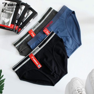 Combo 4 quần lót nam tam giác vải Cotton Vĩnh Tiến