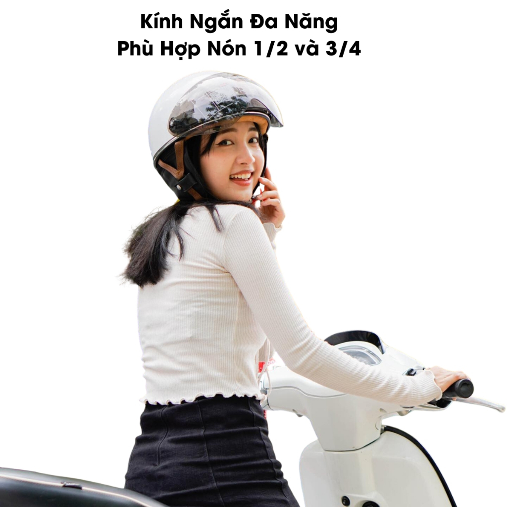 Kính gắn nón 3/4, 1/2, Fullface - Kính chính hãng