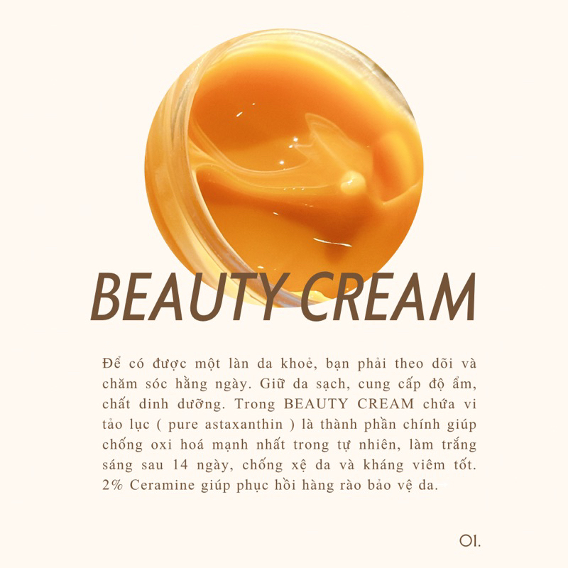 Kem Dưỡng Da Mặt Babyberry Cream - Handmade Trắng Sáng Da, Phục Hồi Da