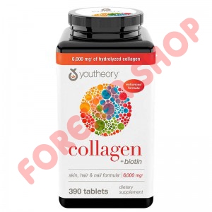 Viên Uống Collagen Youtheory +Biotin 390 Viên