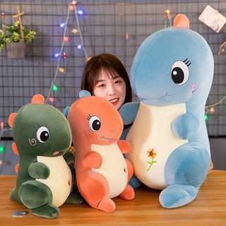 THÚ BÔNG KHỦNG LONG NGỒI SIÊU MỀM MỊN DỄ THƯƠNG (25CM--->50CM) HÀNG XỊN CAO CẤP LOẠI 1, VẢI MINISO 4 CHIỀU ÊM ÁI