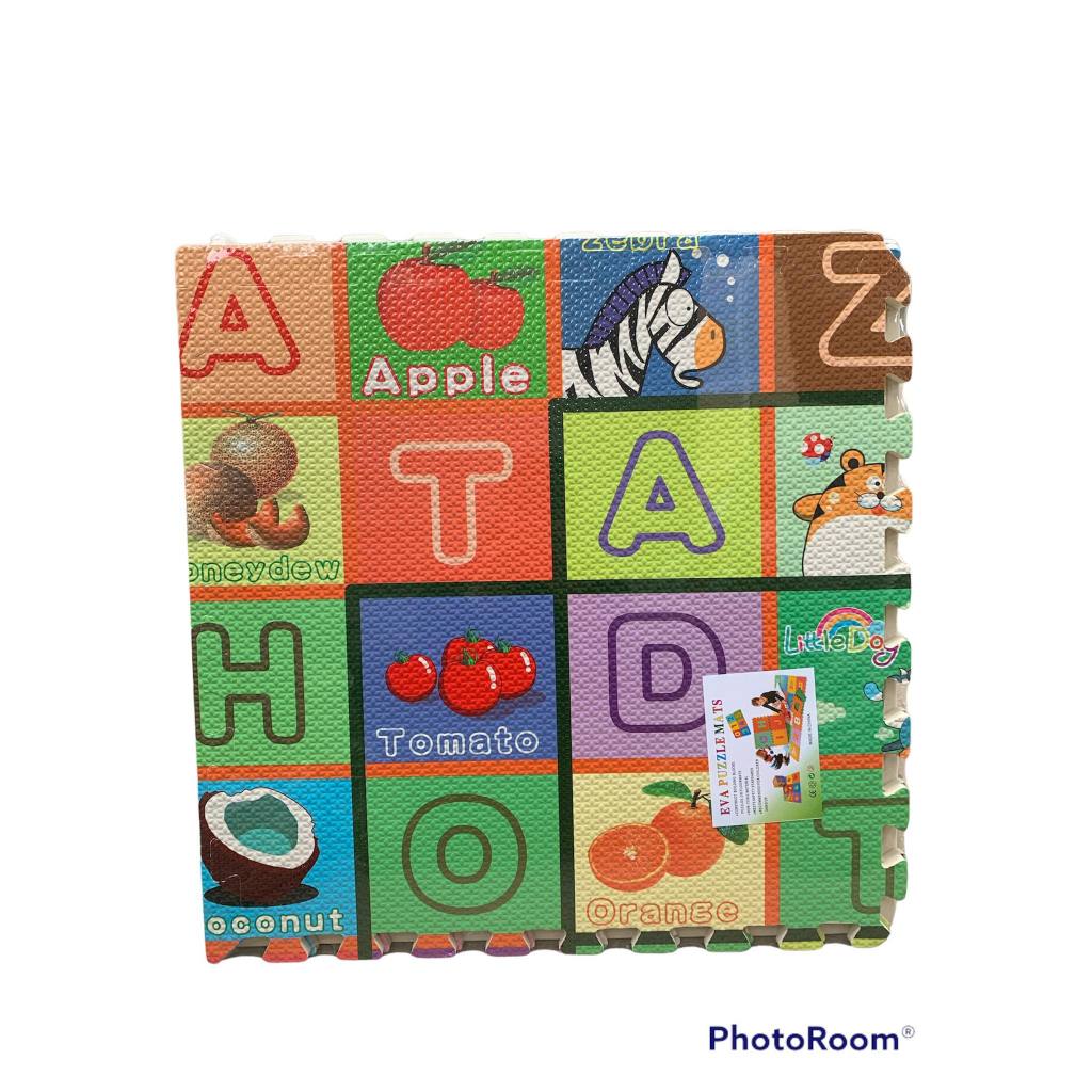 Xốp ghép sàn, thảm xốp trải sàn kèm viền set 4-6 tấm 60x60cm