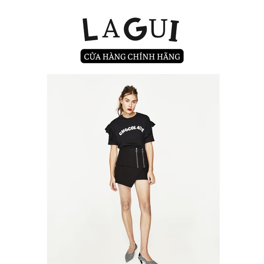 [ ZARA AUTH ] ** ÁO THUN IN CHỮ ZARA SĂN SALE ( MỚI 100% )