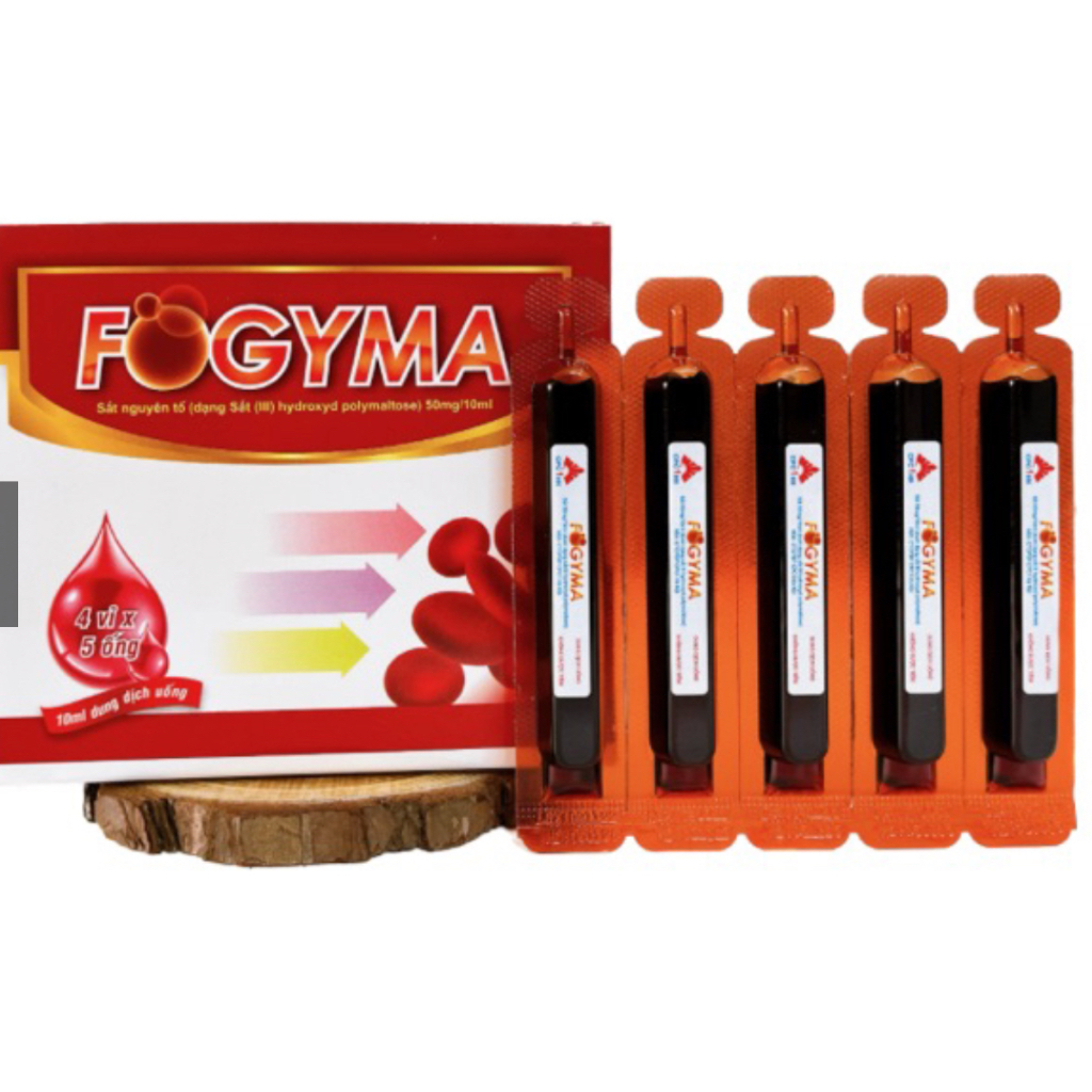 Sắt FOGYMA - Bổ sung sắt cho phụ nữ mang thai và sau sinh,người thiếu hụt sắt