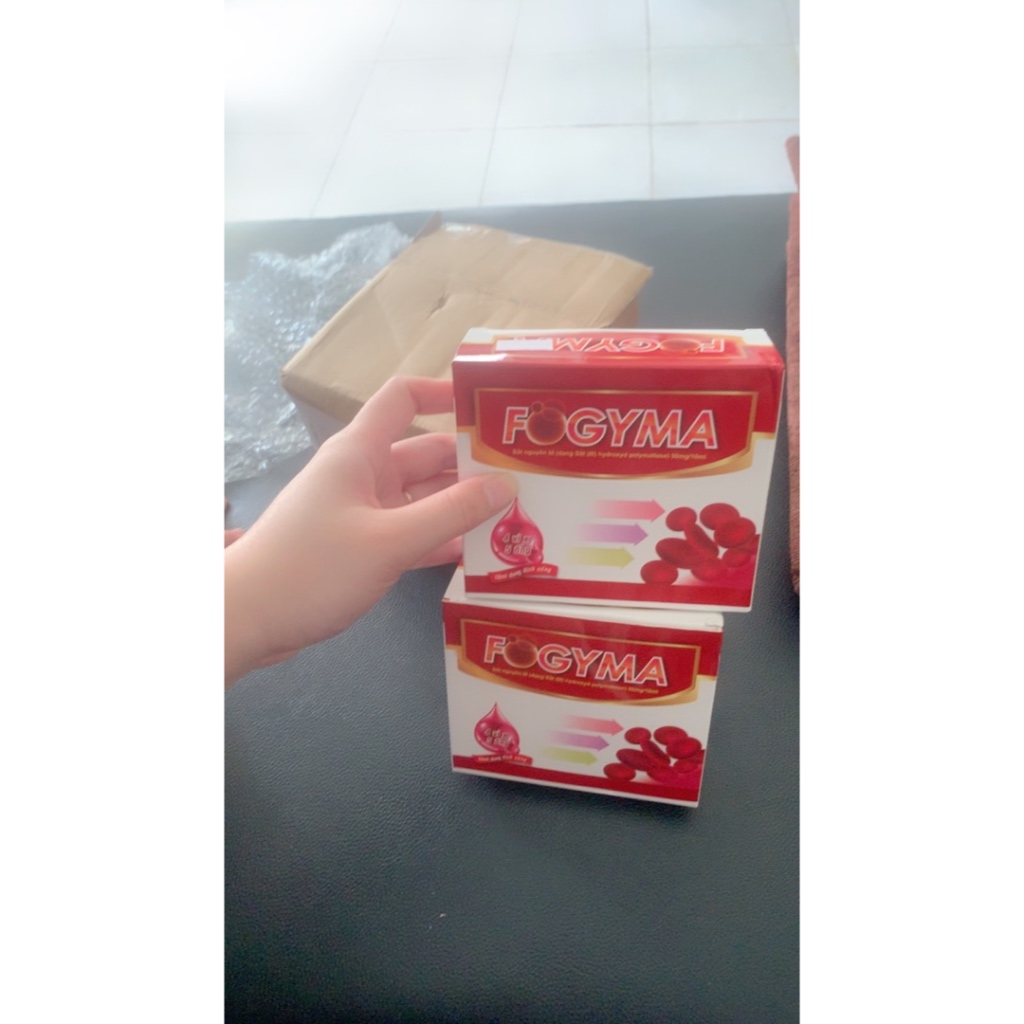 Sắt FOGYMA - Bổ sung sắt cho phụ nữ mang thai và sau sinh,người thiếu hụt sắt