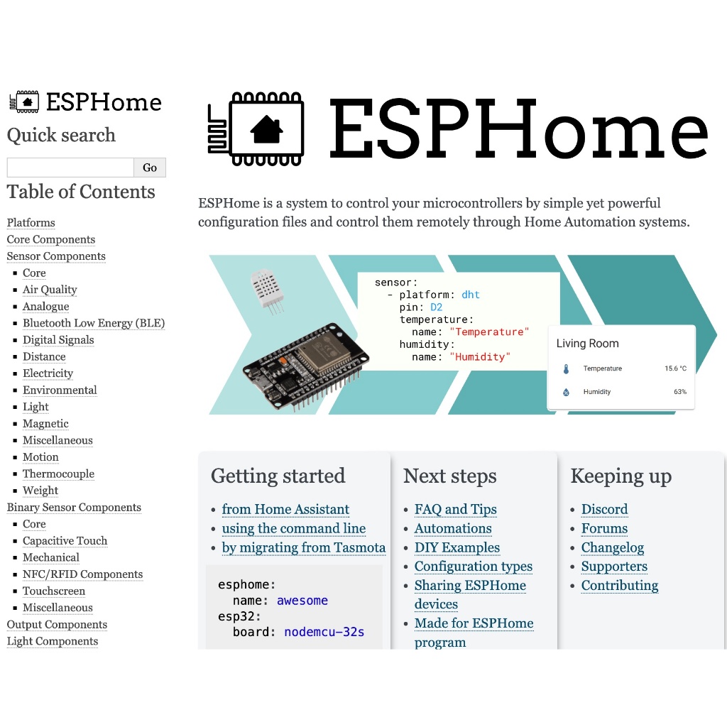 Thiết bị Tuya / Sonoff chạy ESPHome / MQTT / Tasmota / Matter trên Home Assistant  -