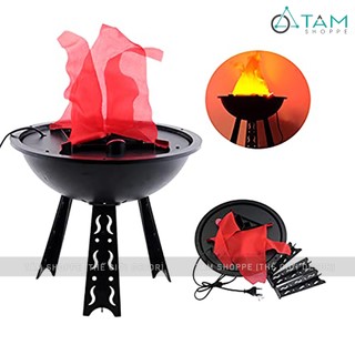 [NOEL-GIÁNG SINH-CÓ HỎA TỐC] Đèn ngọn lửa giả 3D trang trí để bàn và treo LED-LUA3Dm