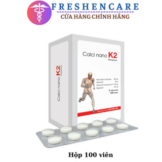 Calci Nano K2 Tăng chiều cao, phòng giảm loãng xương, còi xương