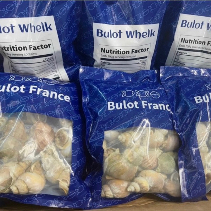 Ốc Bulot Pháp, size 20-30 con/kg. Hàng tươi ngon, sạch cát