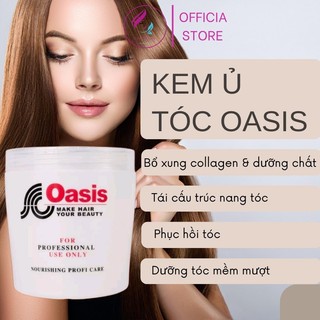 Kem ủ, xả tóc oasis siêu dưỡng mượt tóc 1000ml