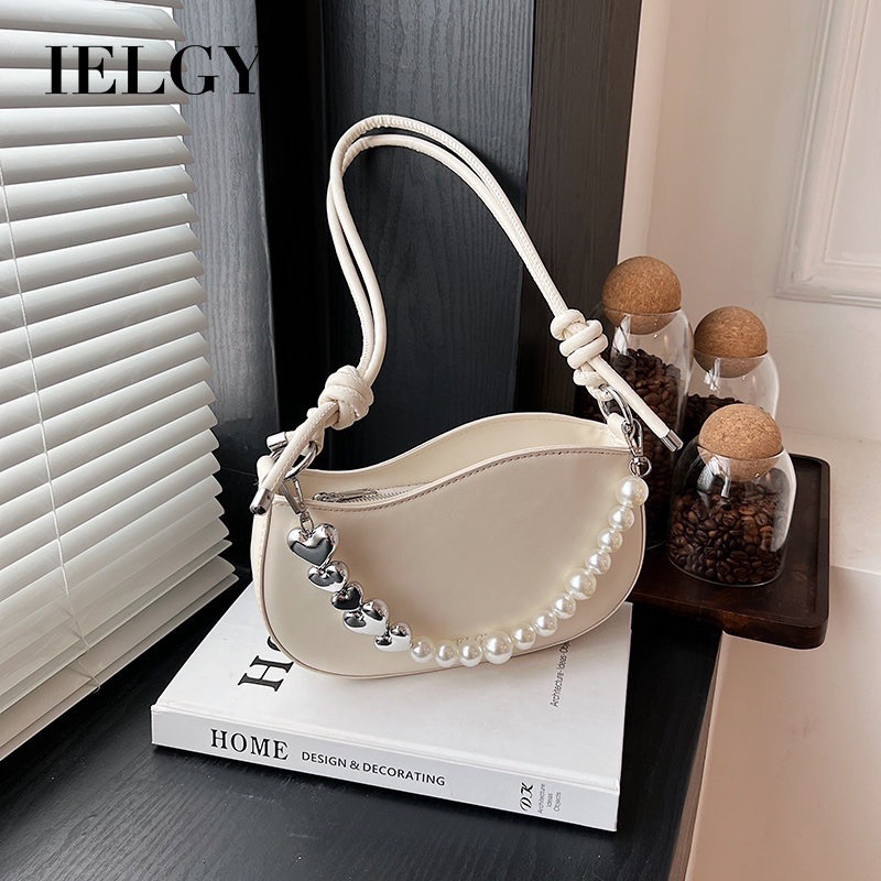 IELGY Túi Đeo Chéo Vai Màu Trắng Có Thể Điều Chỉnh