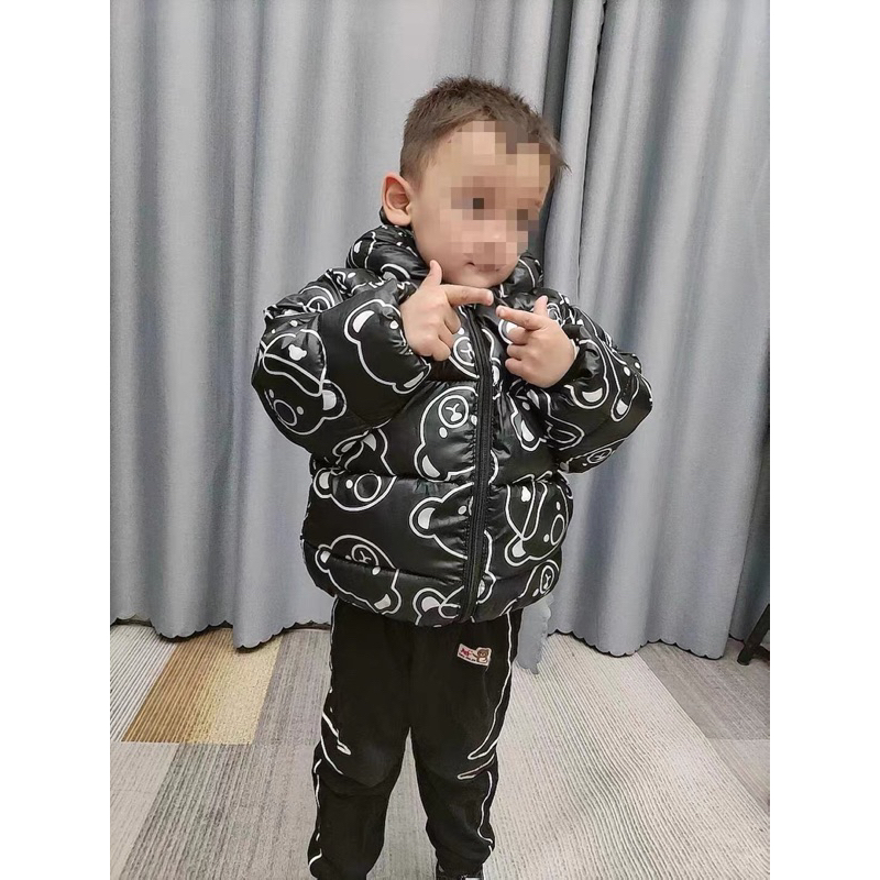 Áo khoác bé trai bé gái, áo phao siêu nhẹ hàng quảng châu cao cấp 8-22kg