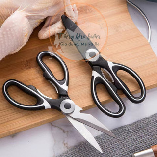 Kéo cắt gà kéo làm bếp đa năng siêu sắc,kéo cắt giấy,rau củ quả