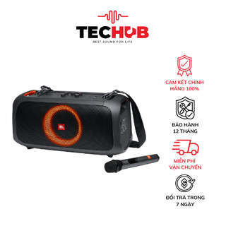 Loa Bluetooth JBL Partybox On The Go (Tặng kèm 2 Micro không dây) - Hàng Chính Hãng Phân phối bởi PGI