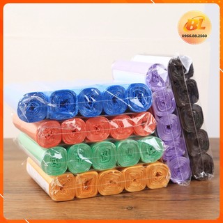 Bl145 - set 5 cuộn túi bóng đựng rác - giadungbaolong192