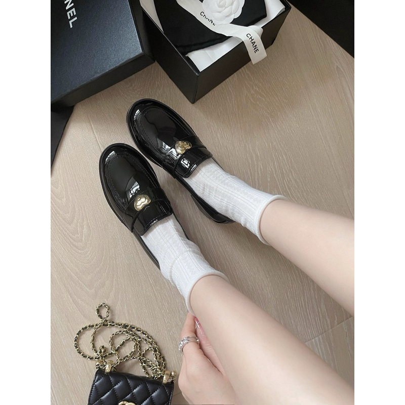 Giày loadfer da bóng khoá tim MK10 GNCM